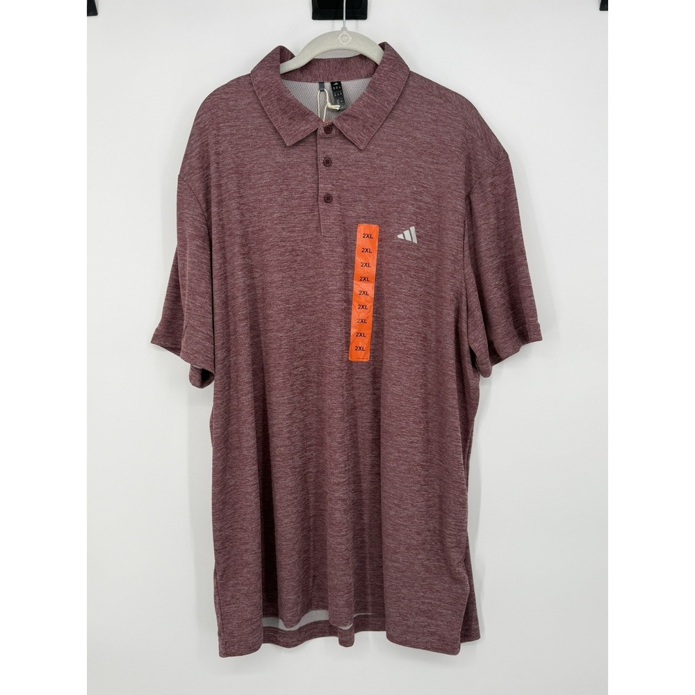 Adidas Men's Short Sleeve Polo 2XL NWT